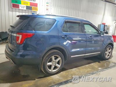 Trzecie zdjęcie samochodu z tyłu: 2017 FORD EXPLORER XLT VIN:1FM5K8D87HGA31324 - miniatura