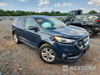 Czwarte zdjęcie samochodu z boku: 2019 FORD EDGE SEL VIN:2FMPK4J90KBC56486 - miniatura