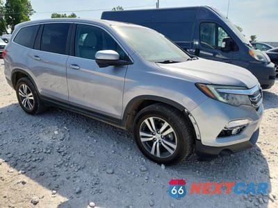 Czwarte zdjęcie samochodu z boku: 2018 HONDA PILOT EXL VIN:5FNYF6H57JB027297 - miniatura