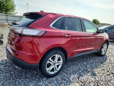 Trzecie zdjęcie samochodu z tyłu: 2017 FORD EDGE TITANIUM VIN:2FMPK3K91HBB72498 - miniatura