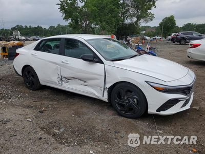 Czwarte zdjęcie samochodu z boku: 2026 HYUNDAI ELANTRA SEL SPORT VIN:KMHLM4DG6TU177984 - miniatura