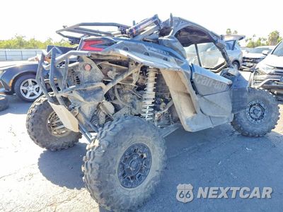 Czwarte zdjęcie samochodu z boku: 2022 CAN-AM MAVERICK X3 UTILITY VEHICLE VIN:3JBVXAV2XNE000588 - miniatura