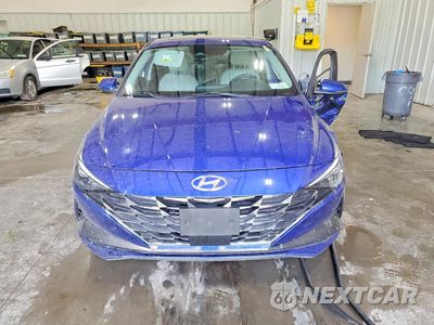 Piąte zdjęcie samochodu w środku: 2021 HYUNDAI ELANTRA LIMITED VIN:KMHLP4AG0MU066280 - miniatura