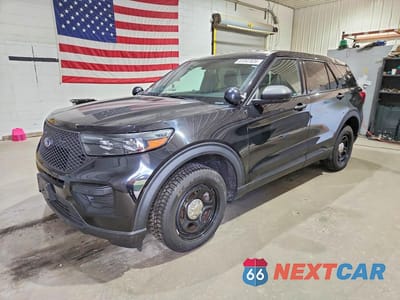 2021 FORD EXPLORER POLICE INTERCEPTOR 1FM5K8AB8MGA64553 - główne zdjęcie licytacji z USA - miniatura