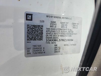 Zdjęcie 13 z 13 samochodu: 2021 GMC ACADIA SLE VIN:1GKKNKLS7MZ136084 - miniatura