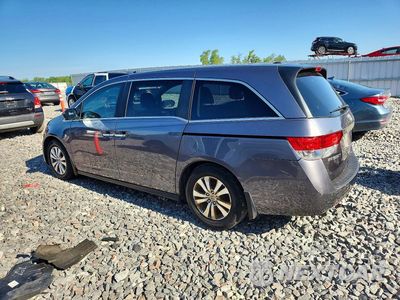 Drugie zdjęcie samochodu z przodu: 2014 HONDA ODYSSEY EXL VIN:5FNRL5H62EB075280 - miniatura