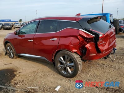 Drugie zdjęcie samochodu z przodu: 2021 NISSAN MURANO PLATINUM VIN:5N1AZ2DS0MC145914 - miniatura