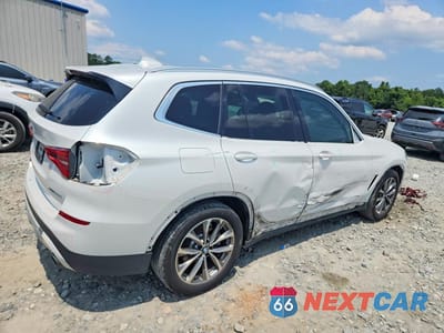 Trzecie zdjęcie samochodu z tyłu: 2019 BMW X3 SDRIVE30I VIN:5UXTR7C57KLF28981 - miniatura