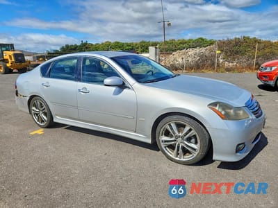 Czwarte zdjęcie samochodu z boku: 2008 INFINITI M45 BASE VIN:JNKBY01E88M500096 - miniatura