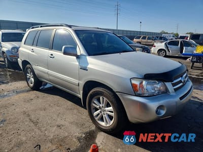 Czwarte zdjęcie samochodu z boku: 2007 TOYOTA HIGHLANDER HYBRID VIN:JTEEW21A970047878 - miniatura