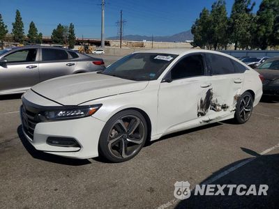 2019 HONDA ACCORD SPORT 1HGCV1F3XKA124605 - główne zdjęcie licytacji z USA - miniatura