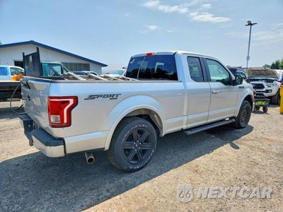 Trzecie zdjęcie samochodu z tyłu: 2016 FORD F150 SUPER CAB VIN:1FTFX1EF5GFC04289 - miniatura