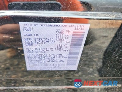 Zdjęcie 14 z 14 samochodu: 2017 INFINITI QX60 BASE VIN:5N1DL0MM5HC511635 - miniatura