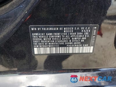 Zdjęcie 12 z 12 samochodu: 2026 VOLKSWAGEN JETTA SE VIN:3VW7W7BU4TM054132 - miniatura