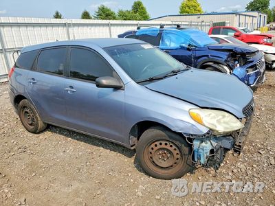 Czwarte zdjęcie samochodu z boku: 2003 TOYOTA COROLLA MATRIX XR VIN:2T1KR32E73C117108 - miniatura