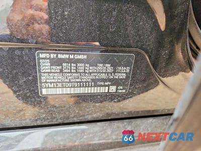 Zdjęcie 12 z 12 samochodu: 2026 BMW X5 M COMPETITION VIN:5YM13ET09T9111111 - miniatura