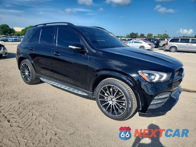 Czwarte zdjęcie samochodu z boku: 2022 MERCEDES-BENZ GLE 350 4MATIC VIN:4JGFB4KBXNA830430 - miniatura