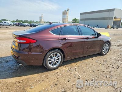 Trzecie zdjęcie samochodu z tyłu: 2019 FORD FUSION SE VIN:3FA6P0HD2KR127936 - miniatura