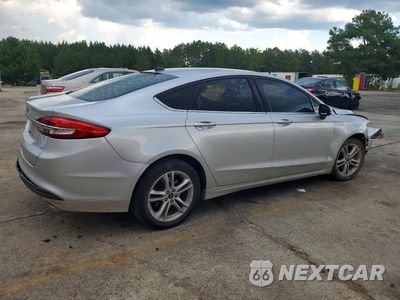 Trzecie zdjęcie samochodu z tyłu: 2018 FORD FUSION SE VIN:3FA6P0H72JR125628 - miniatura