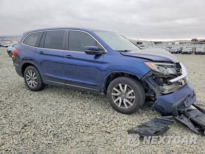 Czwarte zdjęcie samochodu z boku: 2019 HONDA PILOT VIN:5FNYF5H52KB003131 - miniatura
