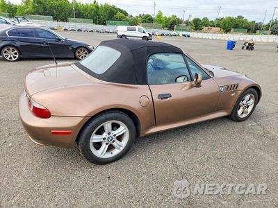 Trzecie zdjęcie samochodu z tyłu: 2001 BMW Z3 2.5 VIN:WBACN33491LM02420 - miniatura
