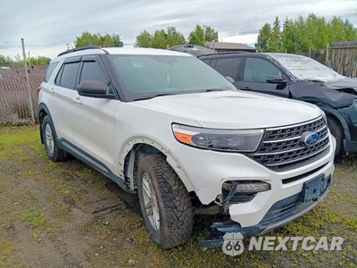 Czwarte zdjęcie samochodu z boku: 2020 FORD EXPLORER XLT VIN:1FMSK8DH7LGB64788 - miniatura