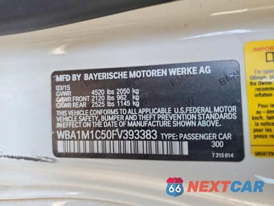 Zdjęcie 12 z 12 samochodu: 2015 BMW M235I VIN:WBA1M1C50FV393383 - miniatura
