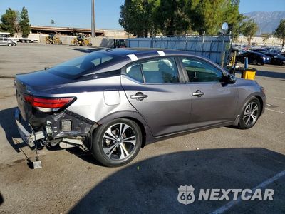 Trzecie zdjęcie samochodu z tyłu: 2022 NISSAN SENTRA SV VIN:3N1AB8CV0NY211476 - miniatura