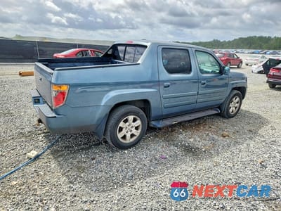 Trzecie zdjęcie samochodu z tyłu: 2007 HONDA RIDGELINE RTL VIN:2HJYK16547H548672 - miniatura