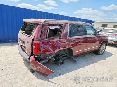 Trzecie zdjęcie samochodu z tyłu: 2018 CHEVROLET TAHOE K1500 LT VIN:1GNSKBKC0JR191560 - miniatura