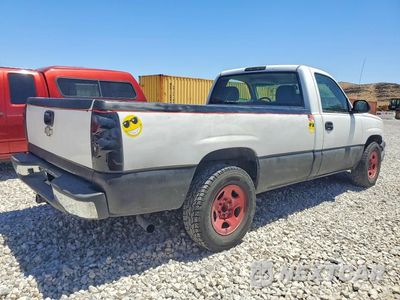 Trzecie zdjęcie samochodu z tyłu: 2004 CHEVROLET SILVERADO C1500 VIN:1GCEC14V74E135168 - miniatura