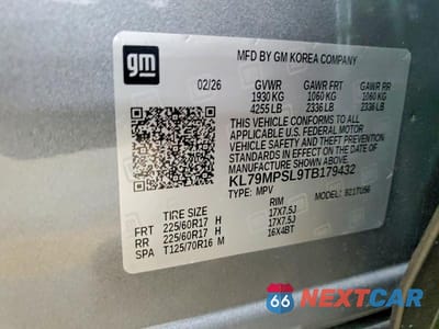 Zdjęcie 13 z 13 samochodu: 2026 CHEVROLET TRAILBLAZER LT VIN:KL79MPSL9TB179432 - miniatura