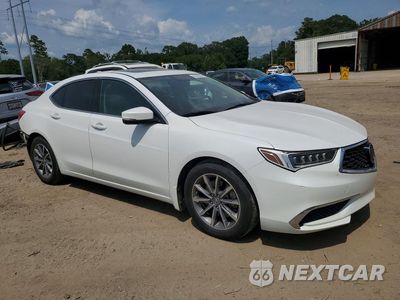 Czwarte zdjęcie samochodu z boku: 2018 ACURA TLX VIN:19UUB1F34JA011406 - miniatura