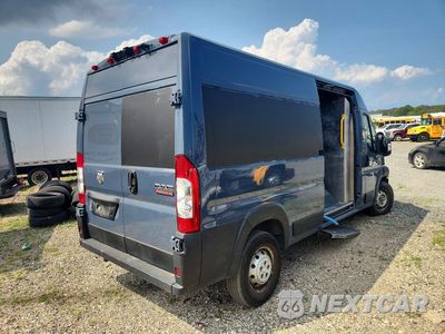 Trzecie zdjęcie samochodu z tyłu: 2019 RAM PROMASTER 2500 DELIVERY VAN VIN:3C6TRVDG6KE514749 - miniatura