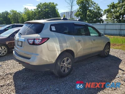 Trzecie zdjęcie samochodu z tyłu: 2015 CHEVROLET TRAVERSE LT VIN:1GNKVHKD2FJ357733 - miniatura
