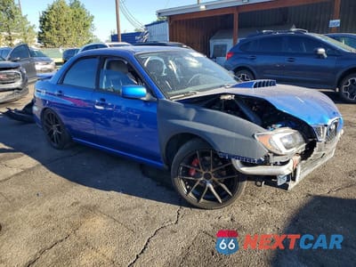 Czwarte zdjęcie samochodu z boku: 2006 SUBARU IMPREZA WRX VIN:JF1GD79676G502707 - miniatura