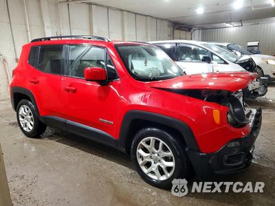Czwarte zdjęcie samochodu z boku: 2018 JEEP RENEGADE LATITUDE VIN:ZACCJABB3JPJ30524 - miniatura