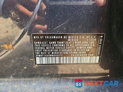 Zdjęcie 12 z 12 samochodu: 2021 VOLKSWAGEN GTI S VIN:3VW6T7AU8MM005975 - miniatura
