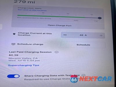 Zdjęcie 11 z 11 samochodu: 2021 TESLA MODEL S VIN:5YJSA1E47MF427870 - miniatura