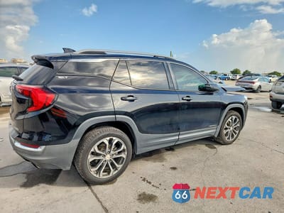 Trzecie zdjęcie samochodu z tyłu: 2018 GMC TERRAIN SLT VIN:3GKALPEX2JL216435 - miniatura