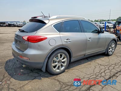 Trzecie zdjęcie samochodu z tyłu: 2010 INFINITI EX35 BASE VIN:JN1AJ0HR8AM755284 - miniatura