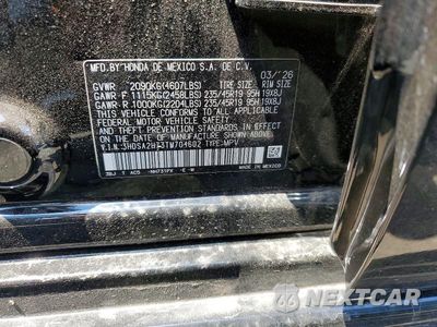 Zdjęcie 14 z 14 samochodu: 2026 ACURA ADX A-SPEC ADVANCE VIN:3HDSA2H73TM704602 - miniatura