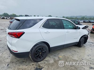 Trzecie zdjęcie samochodu z tyłu: 2022 CHEVROLET EQUINOX LT VIN:3GNAXKEV5NL194817 - miniatura