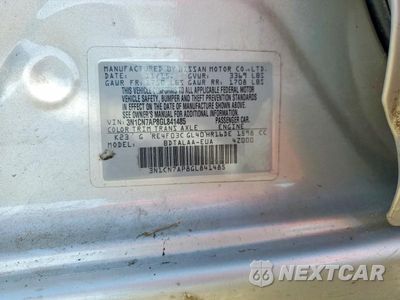 Zdjęcie 12 z 12 samochodu: 2016 NISSAN VERSA 1.6 S VIN:3N1CN7AP8GL841485 - miniatura