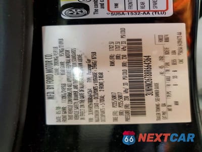 Zdjęcie 12 z 12 samochodu: 2008 LINCOLN MKZ VIN:3LNHM26T88R664364 - miniatura