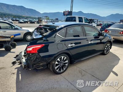 Trzecie zdjęcie samochodu z tyłu: 2019 NISSAN SENTRA SR VIN:3N1AB7AP4KY257032 - miniatura