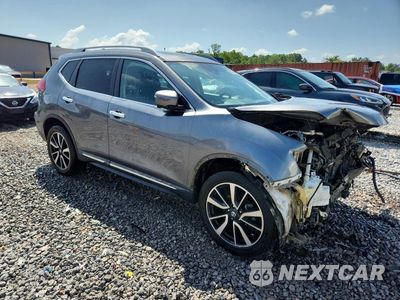 Czwarte zdjęcie samochodu z boku: 2019 NISSAN ROGUE SL VIN:5N1AT2MV2KC759727 - miniatura