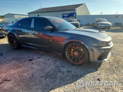 Czwarte zdjęcie samochodu z boku: 2022 DODGE CHARGER SCAT PACK VIN:2C3CDXGJ3NH100190 - miniatura