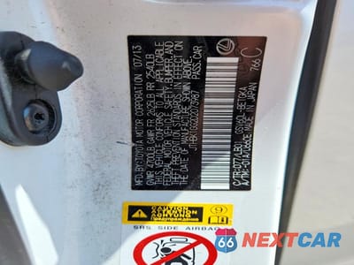 Zdjęcie 12 z 12 samochodu: 2013 LEXUS ES 350 VIN:JTHBK1GG2D2073987 - miniatura