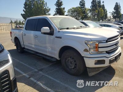 Czwarte zdjęcie samochodu z boku: 2019 FORD F150 SUPERCREW VIN:1FTEW1CP6KKC35108 - miniatura